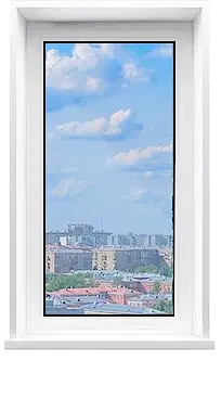 Одностворчатое окно 500*1400